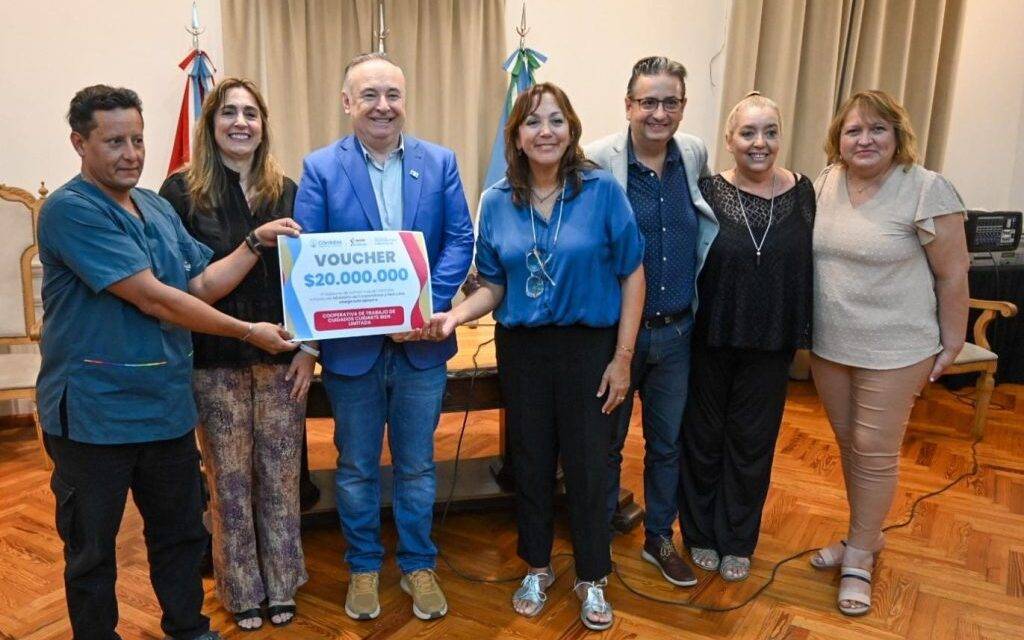 La Provincia entregó aportes por más de $63 millones a cooperativas de Villa María