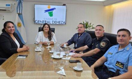General Deheza refuerza la articulación institucional para fortalecer la seguridad ciudadana