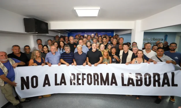 Gremios conforman un frente de unidad para rechazar la reforma laboral y anuncian marchas en Córdoba y Rosario