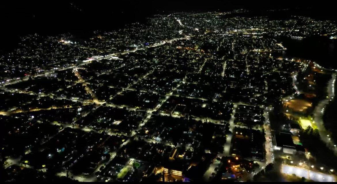 Villa Carlos Paz completó el recambio total de luminarias