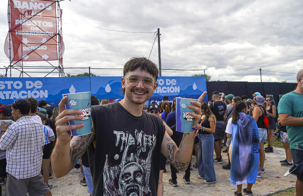 Córdoba Joven, presente en los Puestos de Hidratación del Cosquín Rock 2026