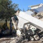 Alcira Gigena completó la demolición del antiguo tanque de agua por razones de seguridad