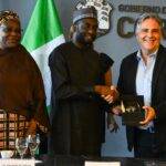 Llaryora se reunió con la delegación de Nigeria