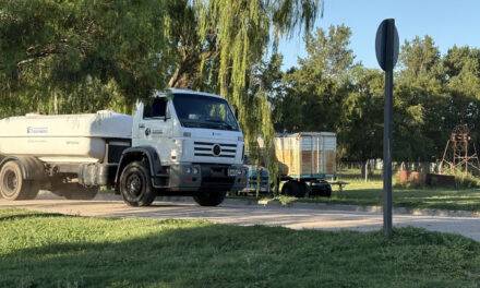 Buchardo incorporó un nuevo camión regador para el servicio de riego