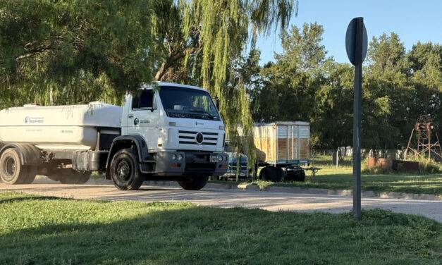 Buchardo incorporó un nuevo camión regador para el servicio de riego