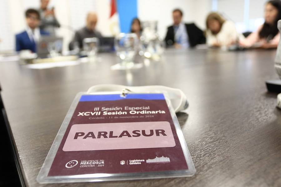 Por segunda vez Córdoba será sede de la sesión oficial del Parlasur