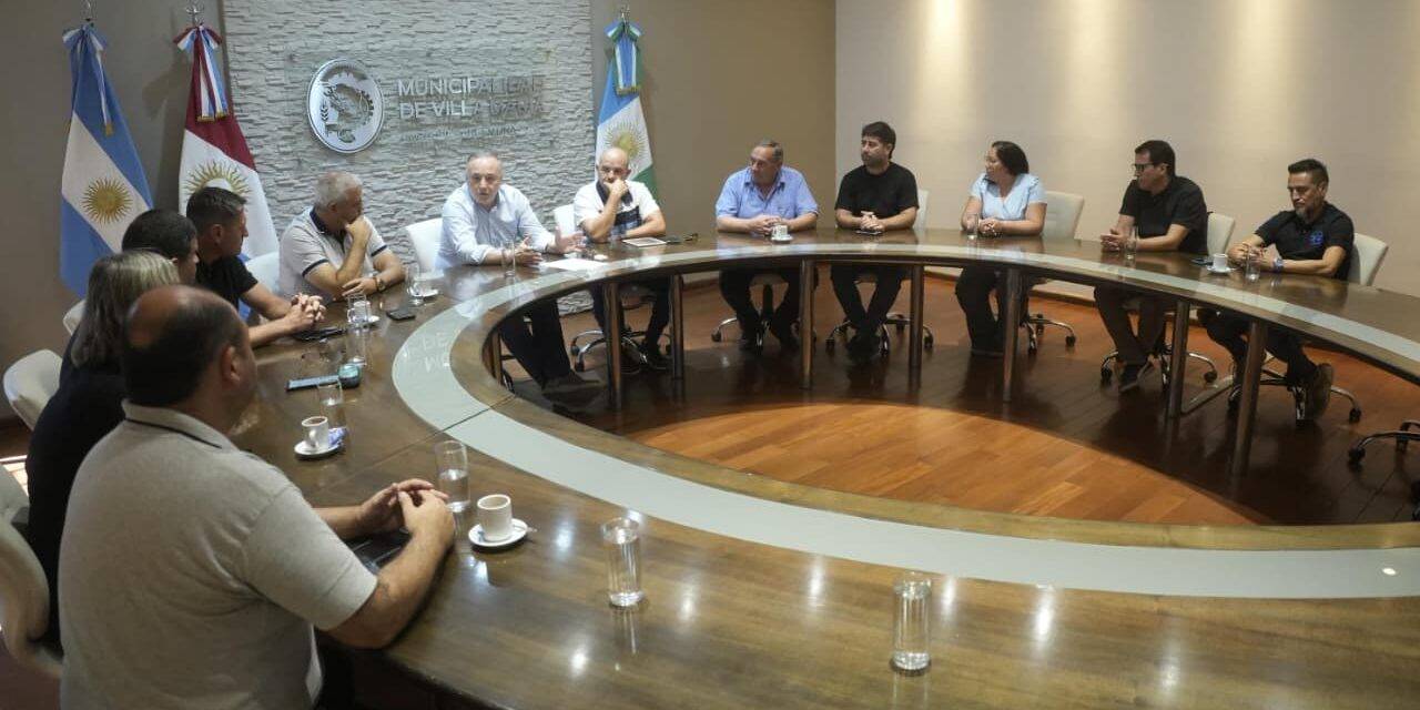 Villa María: Accastello se reunió con intendentes de la región