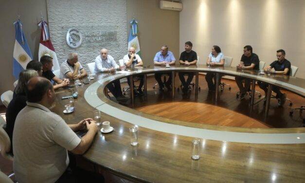 Villa María: Accastello se reunió con intendentes de la región