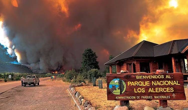 «Nuestra Patagonia arde», el clamor que resuena también en la Iglesia