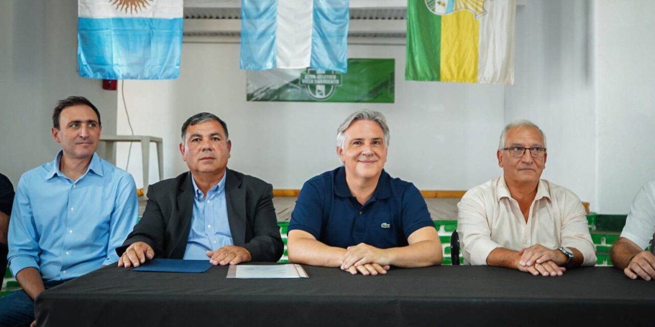 Llaryora profundiza el Plan de Igualdad Territorial con nuevas obras para el departamento General Roca