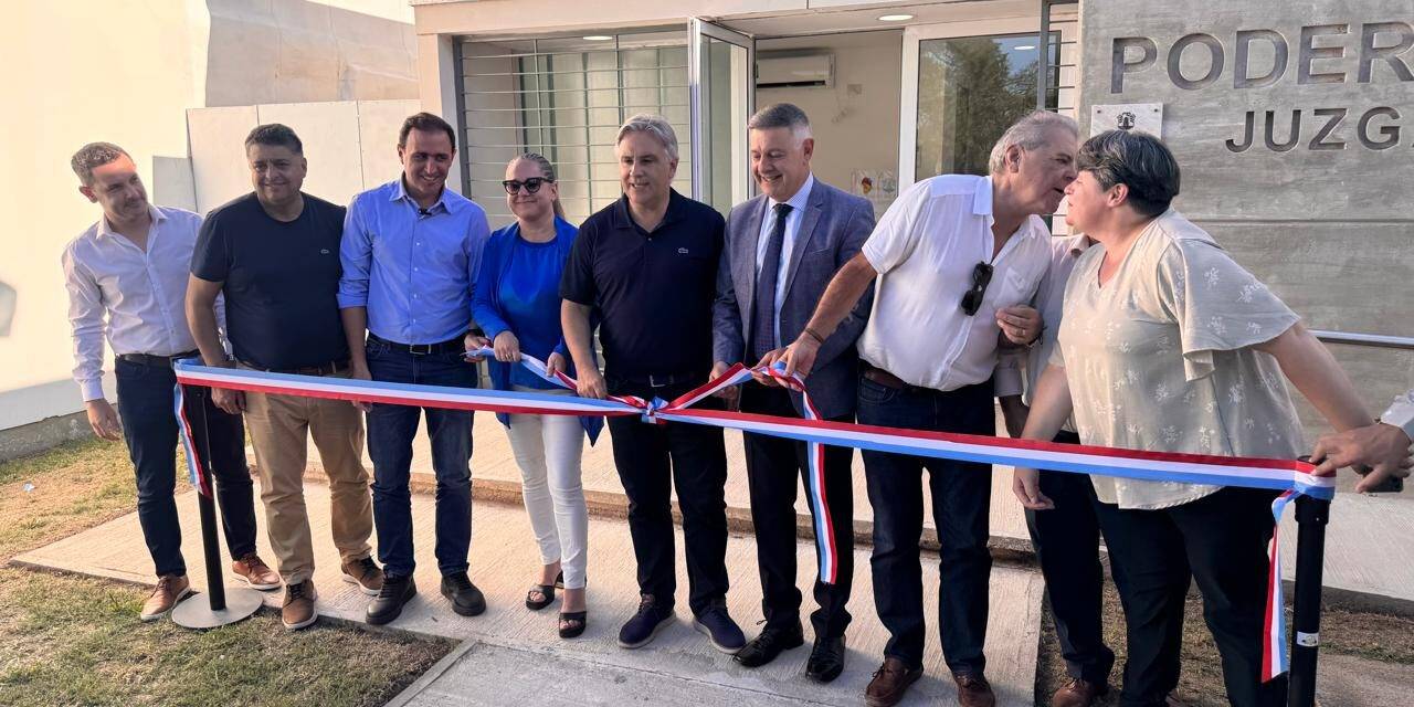 Llaryora inauguró el nuevo Juzgado de Paz en Del Campillo y anunció aportes millonarios para obras e instituciones