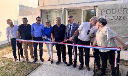 Llaryora inauguró el nuevo Juzgado de Paz en Del Campillo y anunció aportes millonarios para obras e instituciones