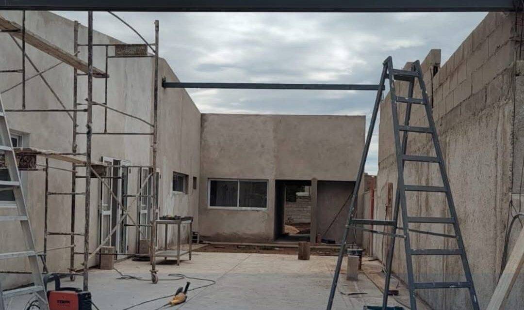 Olaeta avanza en la etapa final de la obra del nuevo Centro de Salud