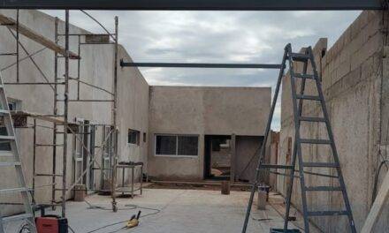 Olaeta avanza en la etapa final de la obra del nuevo Centro de Salud