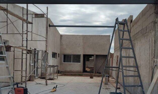 Olaeta avanza en la etapa final de la obra del nuevo Centro de Salud