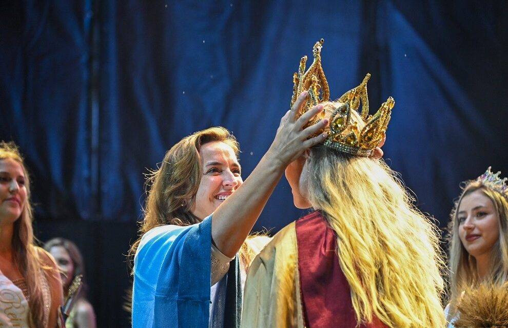 Myrian Prunotto presidió el cierre de la 70ª Fiesta Nacional del Trigo en Leones