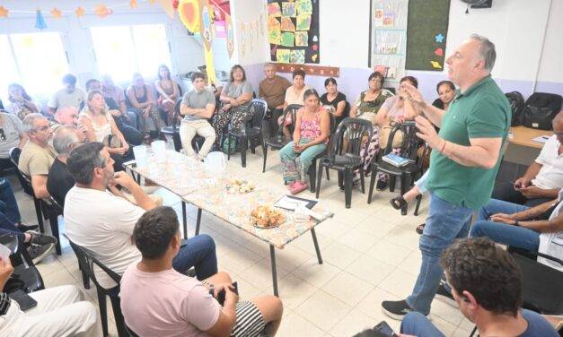 Villa María: Accastello trabajó junto al Consejo Barrial de Las Acacias
