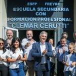 Freyre: Llaryora inauguró la primera Escuela Secundaria con Formación Profesional en Industrialización de Productos Lácteos del país