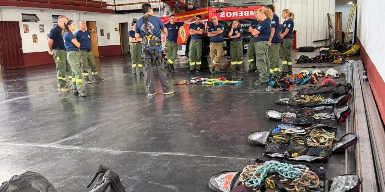 Bomberos Voluntarios de Sampacho participaron del 2° Encuentro de Verano de Aspirantes Menores