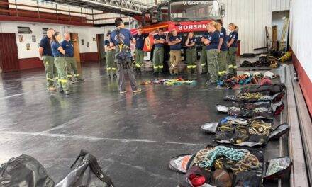 Bomberos Voluntarios de Sampacho participaron del 2° Encuentro de Verano de Aspirantes Menores