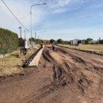 Adelia María avanza con obras de cordón cuneta financiadas con recursos propios