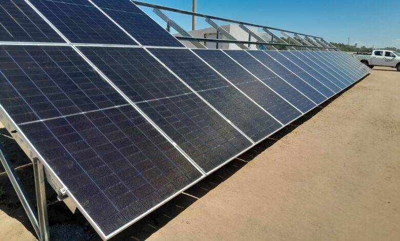 Cooperativa de Huinca Renancó construyó un gran parque solar