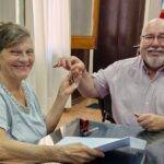 Coronel Moldes: se realizó la entrega de dos viviendas del programa “Juntos por Nuestra Casa”