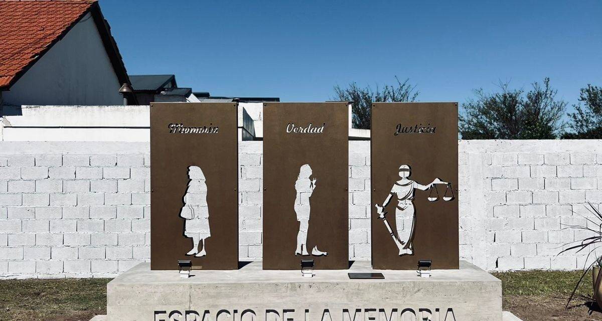 Santa Eufemia inauguró un Espacio de la Memoria a 50 años del Golpe de Estado