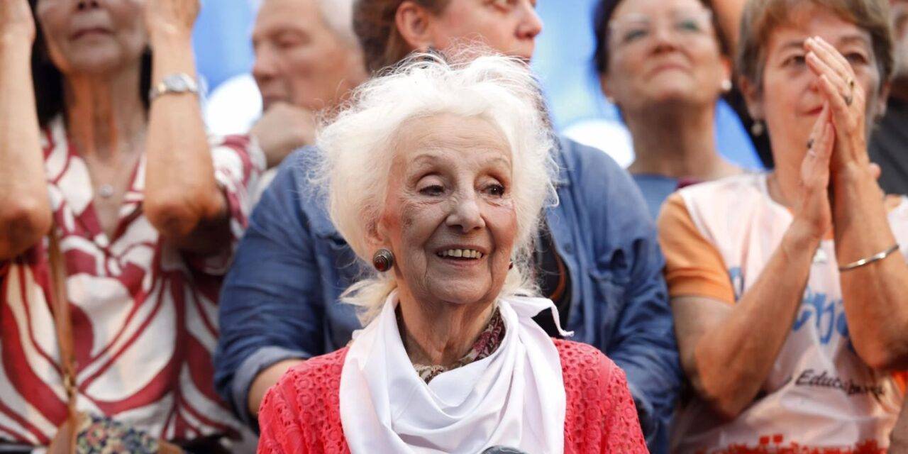 Carlotto, sobre el Día de la Memoria: «El Gobierno no es el dueño de las cosas que puede negar o aceptar»