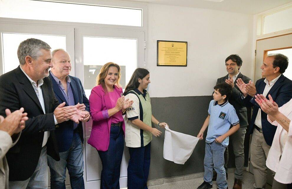 Coronel Baigorria: se inauguró el Taller de Usos Múltiples del IPEM N° 91