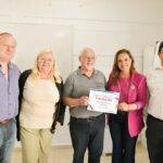 Myrian Prunotto entregó un aporte provincial a Bomberos Voluntarios de Alcira Gigena