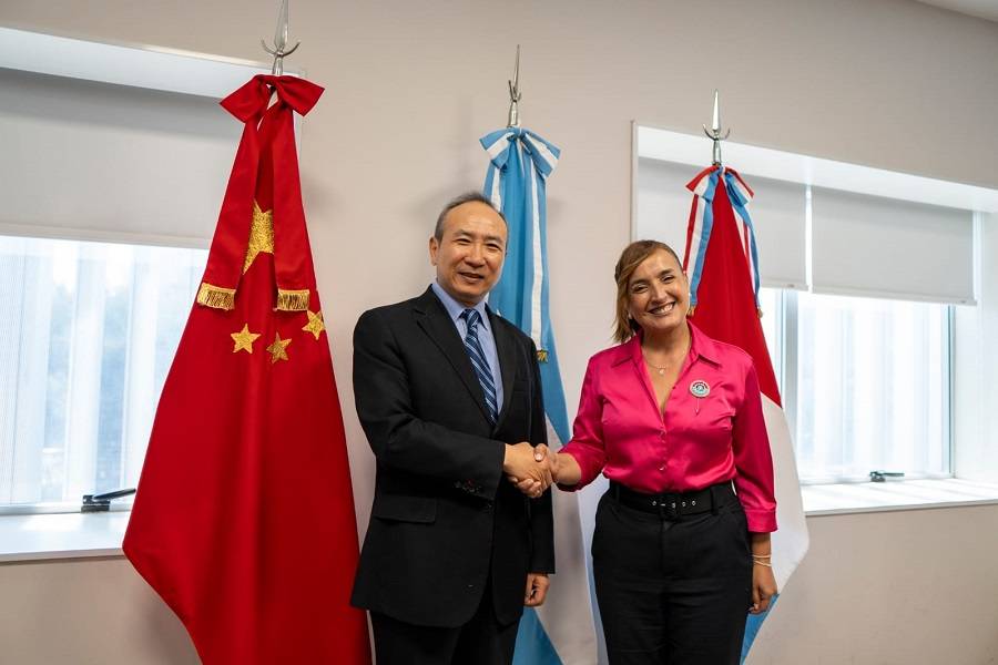 Prunotto recibió al embajador de China y reafirmó los lazos de cooperación con Córdoba