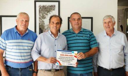 Las Vertientes y Suco avanzan con obras financiadas por la Provincia