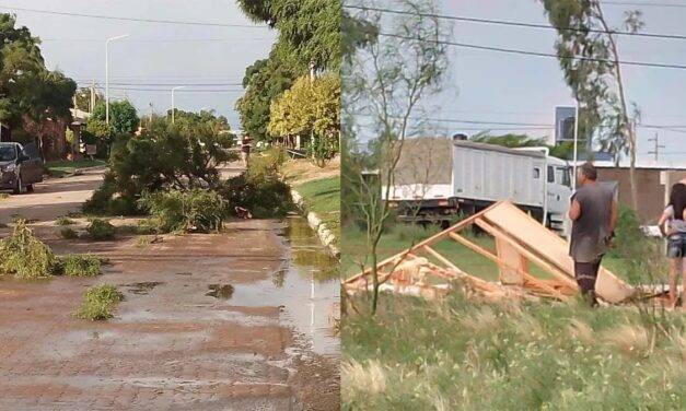 La Provincia acompaña a municipios y comunas afectados por el temporal en el sur y sudeste cordobés