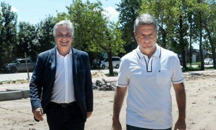 Con obras y nueva infraestructura, avanza la recuperación del emblemático Parque del Cincuentenario de San Francisco