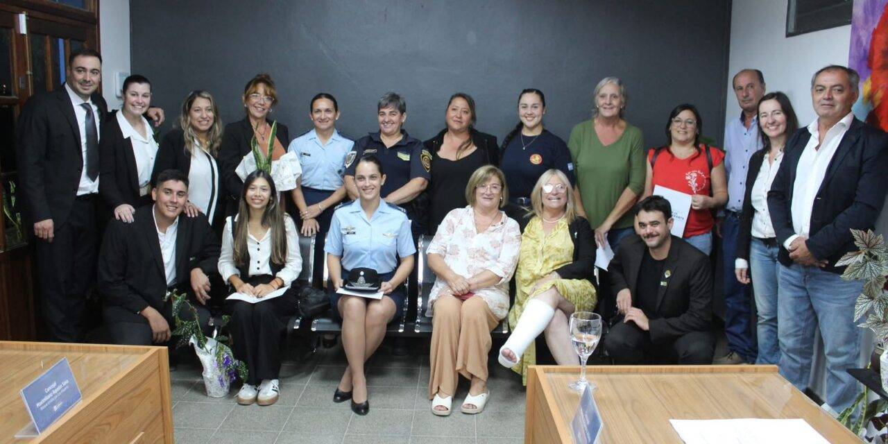 El Concejo Deliberante de Las Higueras homenajeó a mujeres de instituciones locales