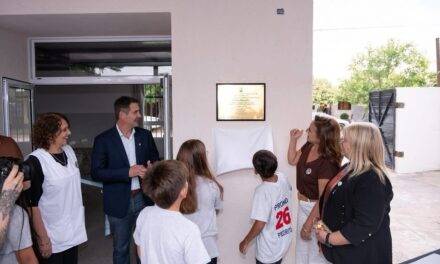 General Cabrera: inauguraron el Taller de Usos Múltiples del Centro Educativo José María Paz