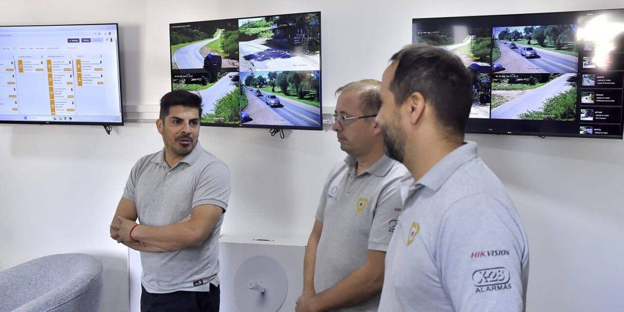 Embalse inauguró su nuevo Centro de Monitoreo para reforzar la seguridad