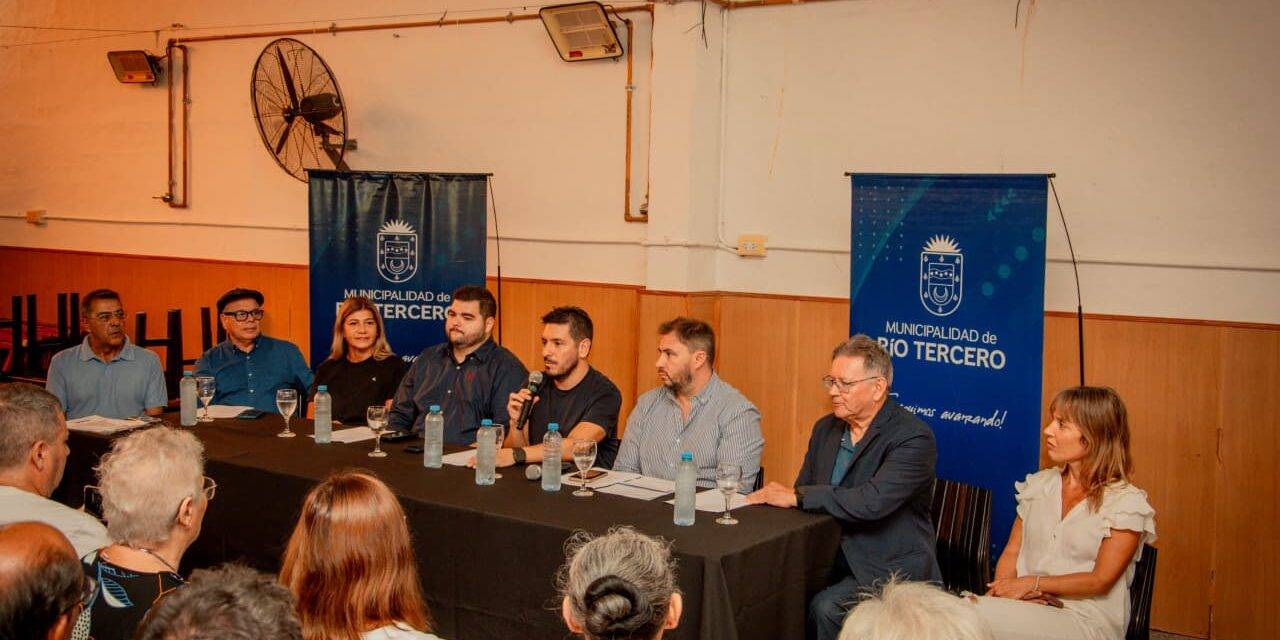 Río Tercero presentó los Talleres Barriales 2026 con nuevas propuestas culturales y deportivas