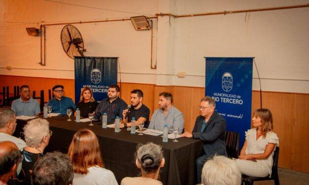 Río Tercero presentó los Talleres Barriales 2026 con nuevas propuestas culturales y deportivas