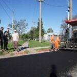 Villa María: Avanza la pavimentación en el barrio San Juan Bautista