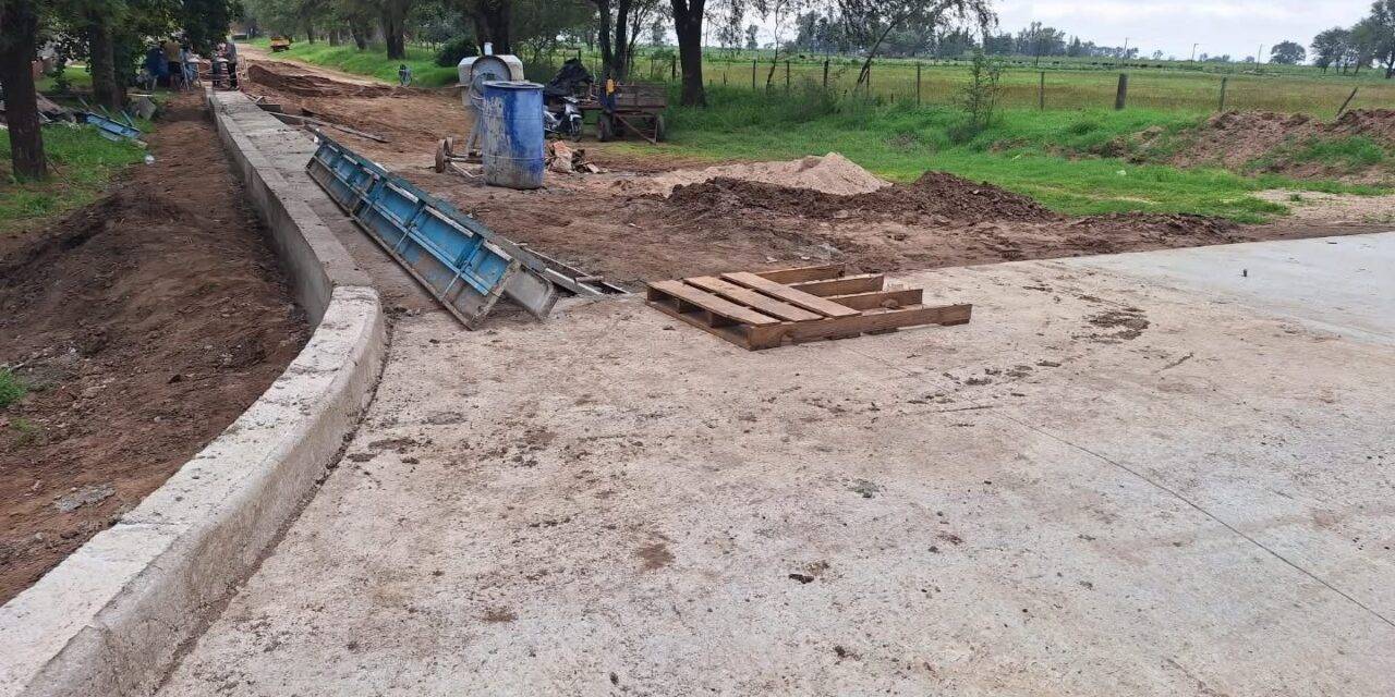 Bulnes: comenzó una nueva obra de infraestructura urbana en calle Mitre