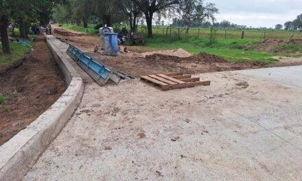 Bulnes: comenzó una nueva obra de infraestructura urbana en calle Mitre