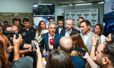 Llaryora inauguró una nueva base operativa de la FPA en Villa María