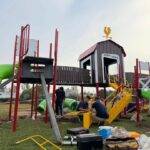 Las Higueras avanza con la puesta en valor de espacios verdes en dos barrios