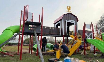 Las Higueras avanza con la puesta en valor de espacios verdes en dos barrios