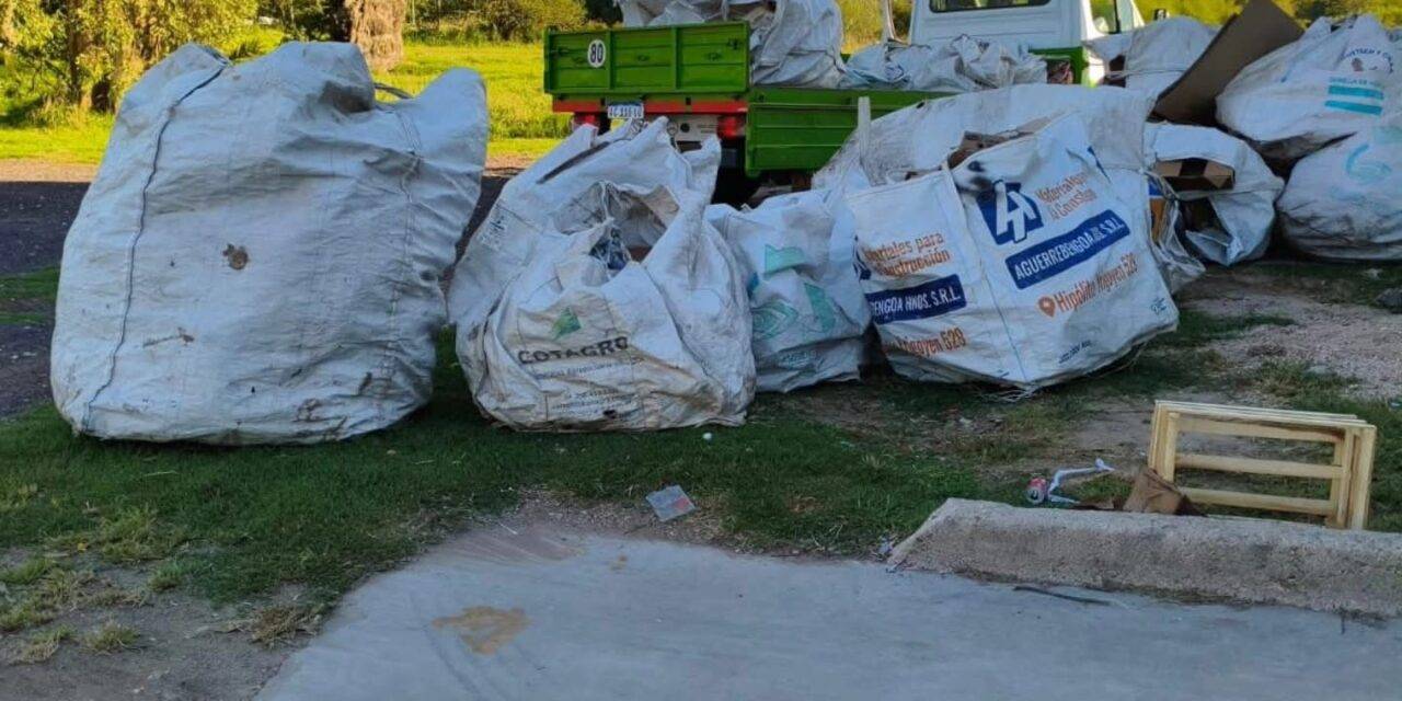 La Carlota concretó una nueva venta de materiales reciclados y fortalece la economía circular