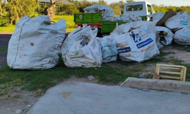 La Carlota concretó una nueva venta de materiales reciclados y fortalece la economía circular