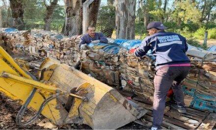 Villa Huidobro: Concretaron la venta de 17360 kilos de residuos para su reciclaje