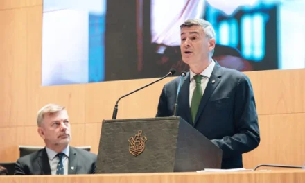 Passerini, con anuncios de más pavimentación, cloacas y la construcción del Hospital Veterinario